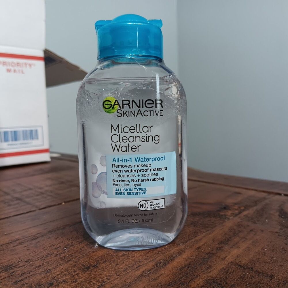 Garnier SkinActive Micellar Cleansing Waterproof Makeup Remover.